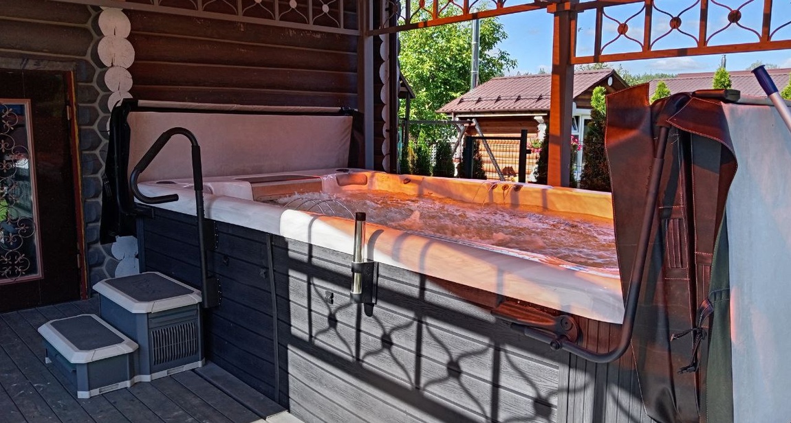 Как подготовить террасу или участок к установке уличного спа