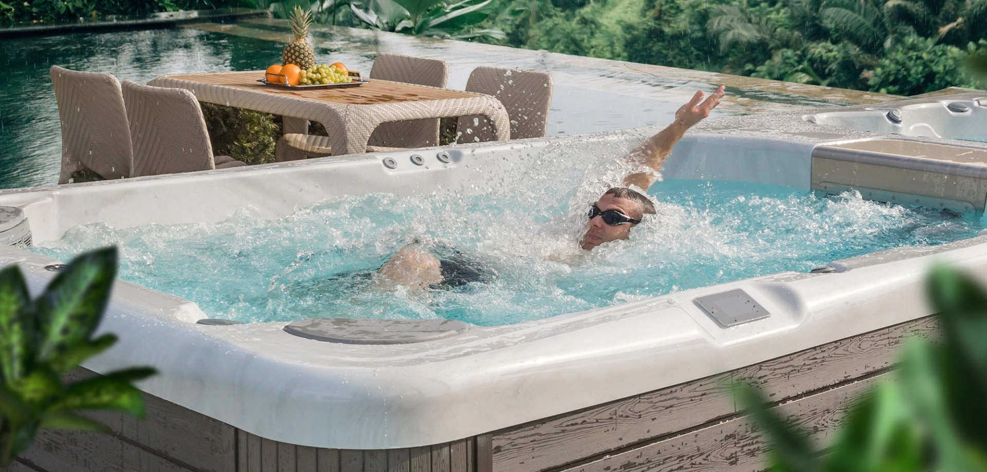 Плавательный спа-бассейн Wellis Rio Grande Life W-Flow (с противотоком)