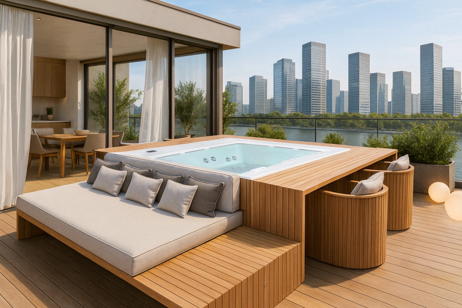Спа бассейн Dabassy Edge Premier