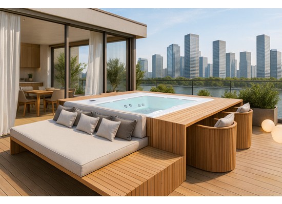 Спа бассейн Dabassy Edge Premier