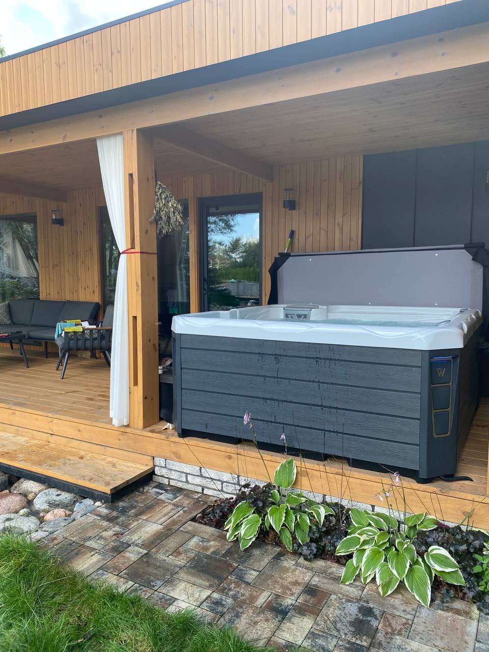 джакузи на террасе